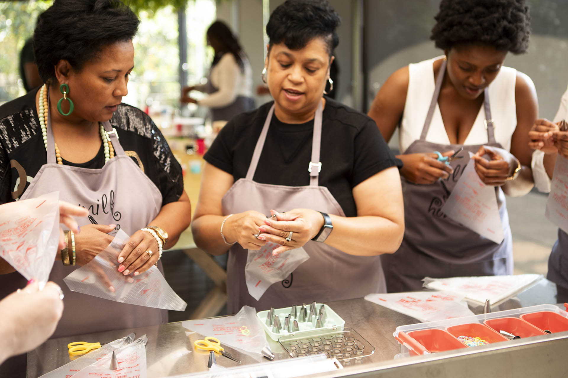 Jam Bakes and Food Cake and Sip Event