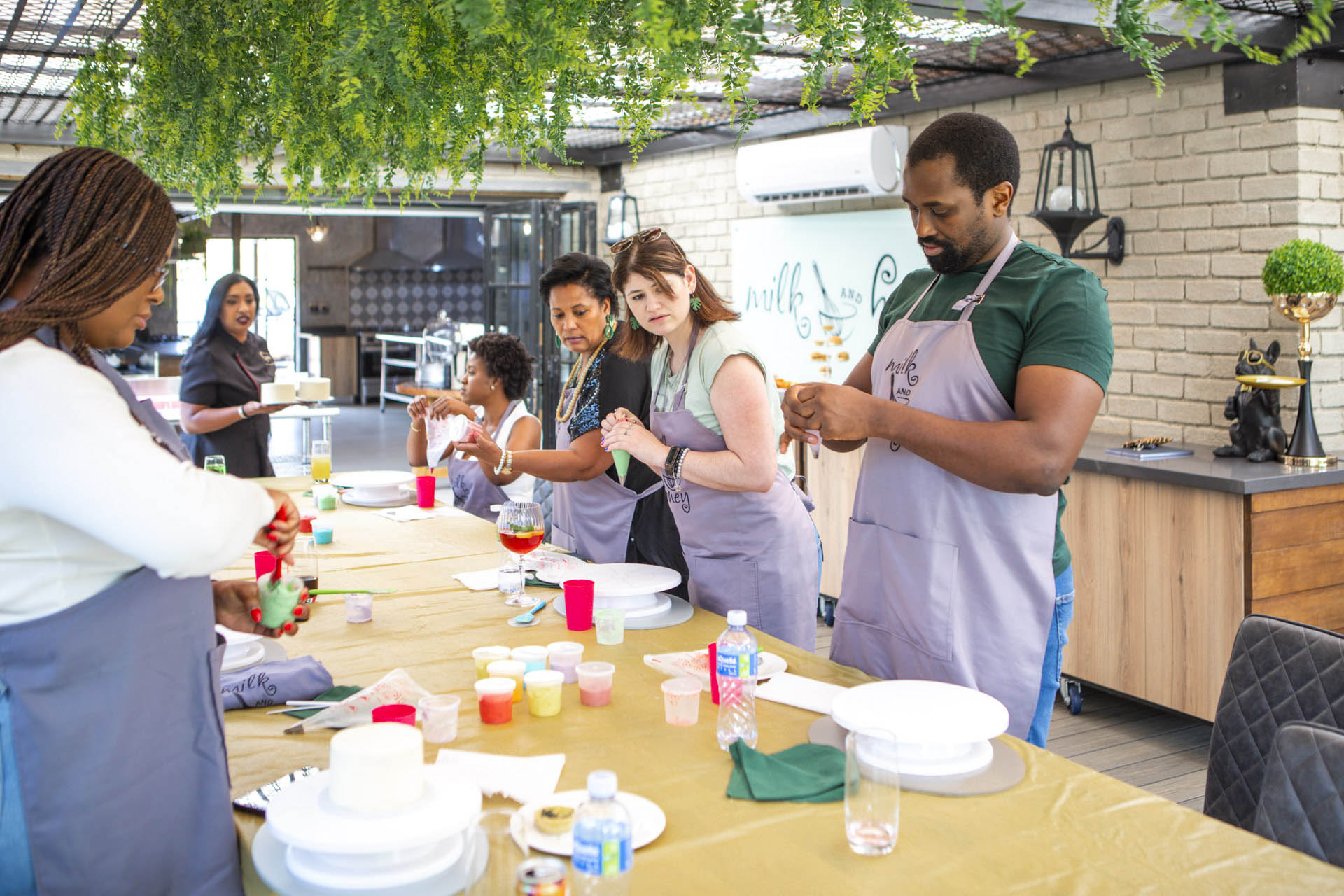 Jam Bakes and Food Cake and Sip Event