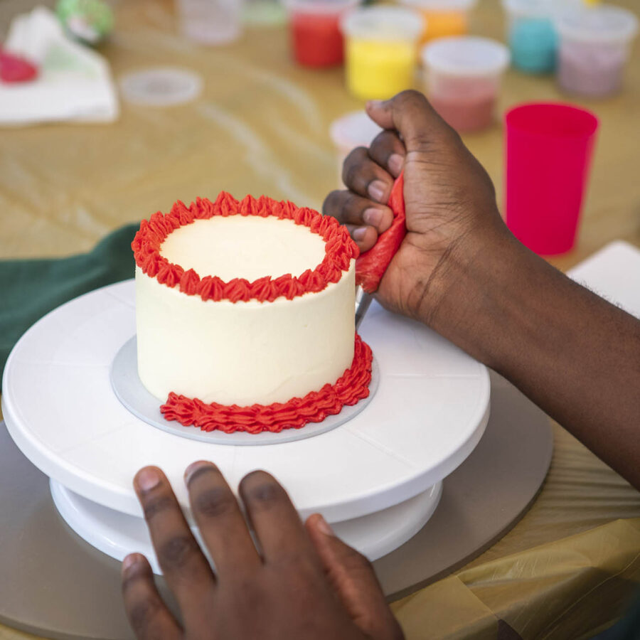Jam Bakes and Food Cake and Sip Event