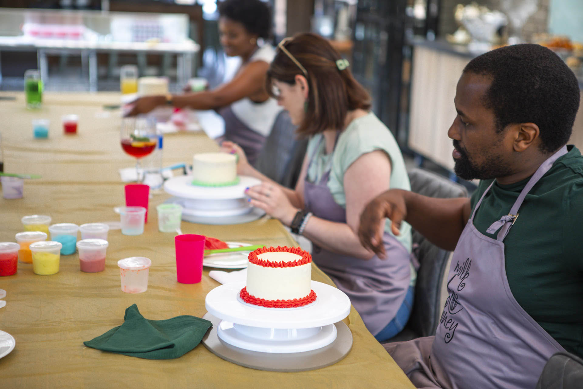 Jam Bakes and Food Cake and Sip Event
