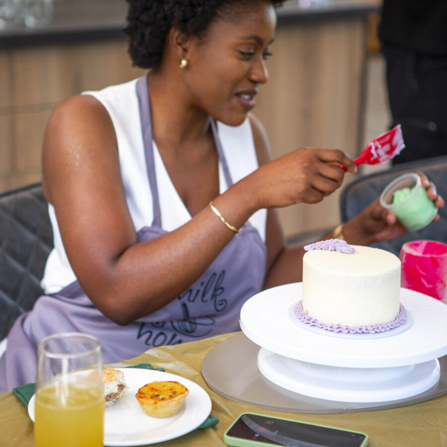 Jam Bakes and Food Cake and Sip Event