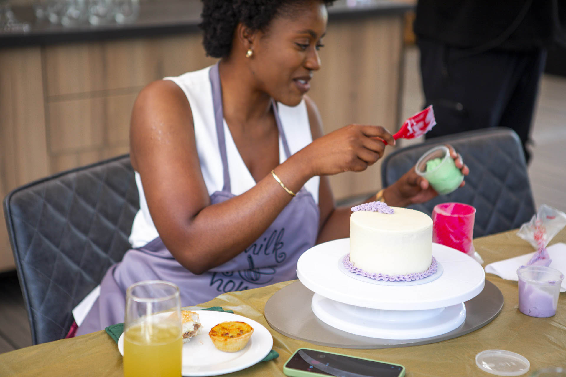 Jam Bakes and Food Cake and Sip Event