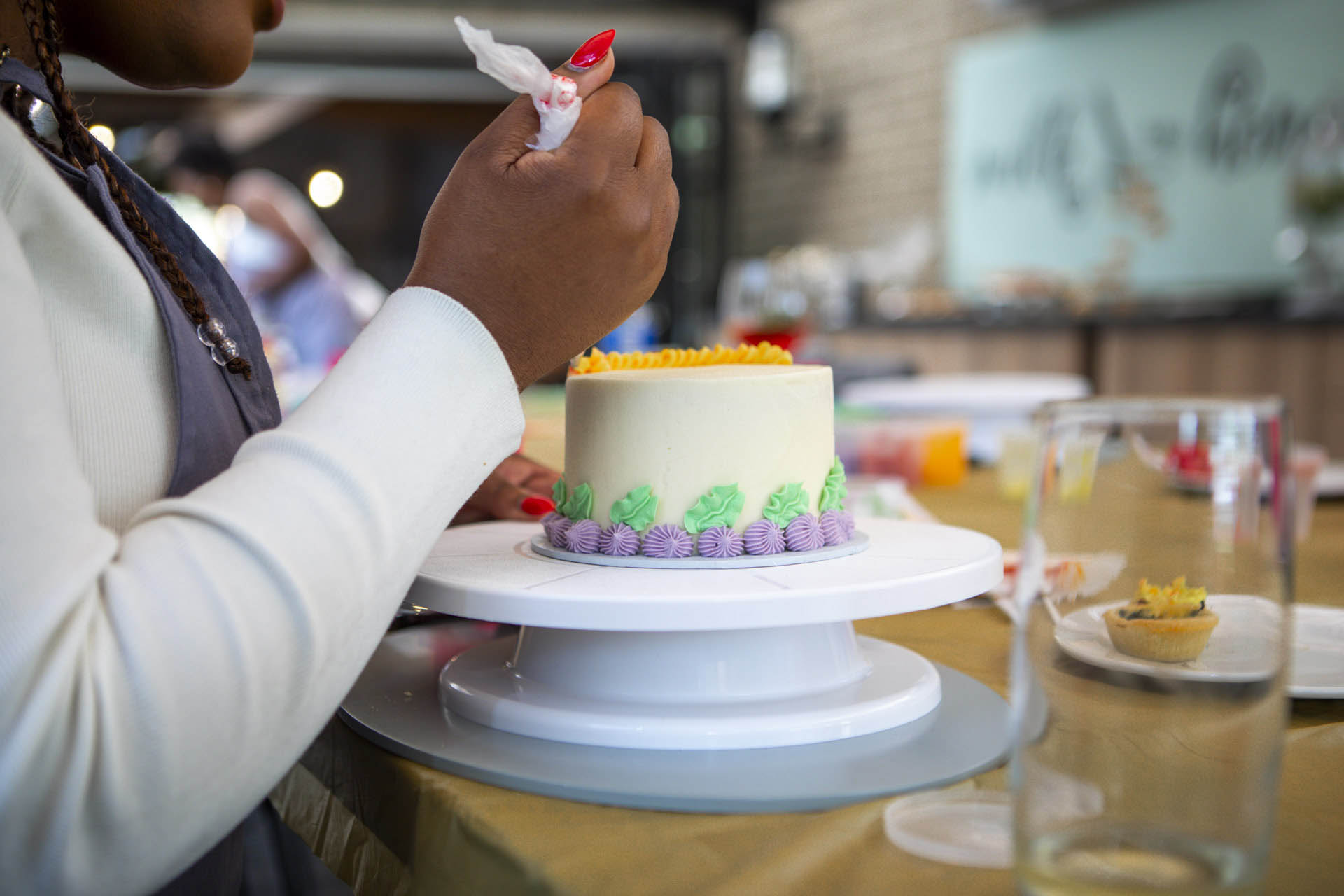 Jam Bakes and Food Cake and Sip Event