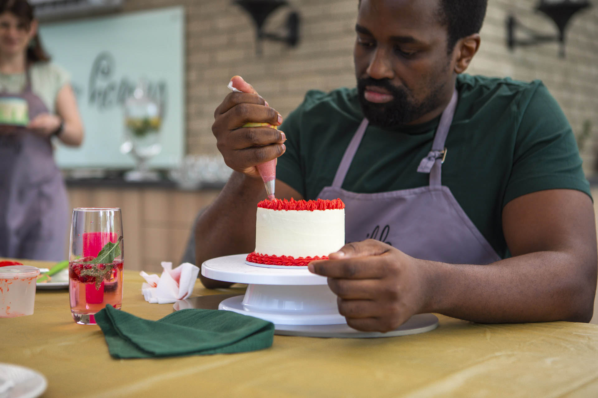 Jam Bakes and Food Cake and Sip Event